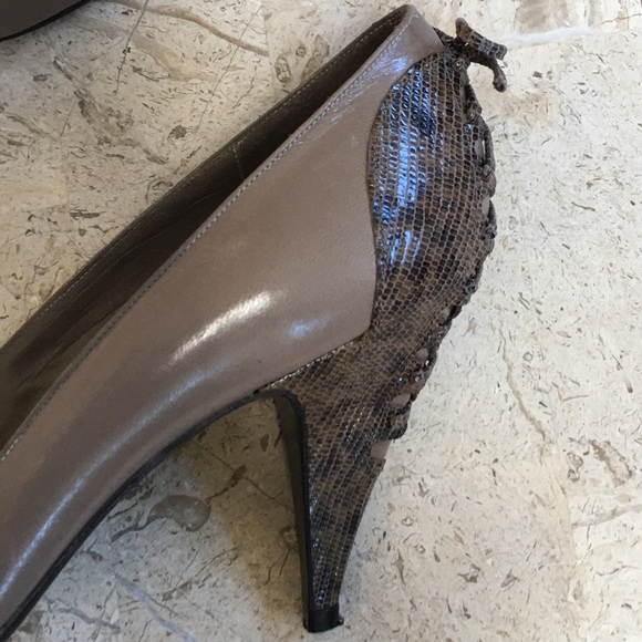 Leather Dress Pump Stuart Weizmann for mr.Seymour - Picture 5 of 11